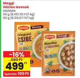Spar Maggi Háziás levesek ajánlat