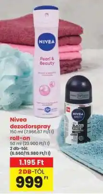 Spar NIVEA dezodorspray ajánlat