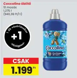 Spar Coccolino Öblítő ajánlat