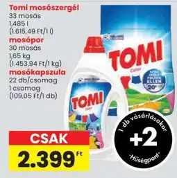 Spar Tomi mosószergél ajánlat