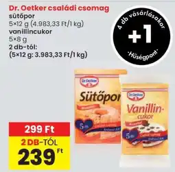 Spar Dr. Oetker családi csomag ajánlat