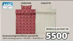 JYSK Karácsonyi ágyneműhuzat-garnitúrák ajánlat