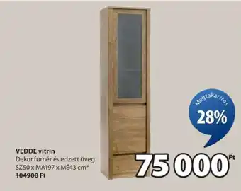 JYSK VEDDE vitrin ajánlat