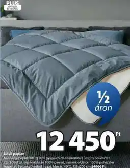 JYSK DALE paplan ajánlat