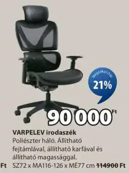 JYSK VARPELEV irodaszék ajánlat