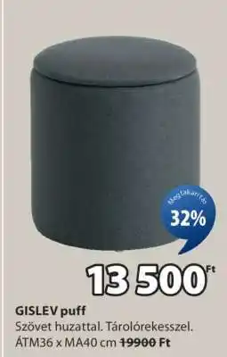 JYSK GISLEV PUFF ajánlat