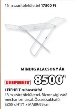 JYSK LEIFHEIT RUHASZÁRÍTÓ ajánlat