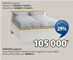 JYSK MARKSKEL ágykeret ajánlat