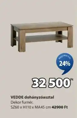 JYSK VEDDE dohányzóasztal ajánlat