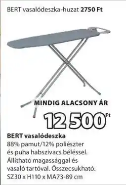 JYSK BERT vasalódeszka ajánlat