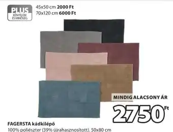 JYSK FAGERSTA KÁDKILÉPŐ ajánlat
