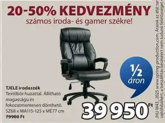 JYSK TJELE irodaszék ajánlat