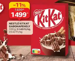 Auchan NESTLÉ KITKAT GABONAPEHELY ajánlat