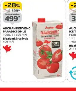 Auchan AUCHAN KEDVENC PARADICSOMLÉ ajánlat