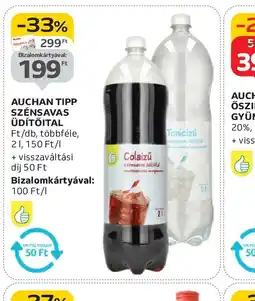 Auchan AUCHAN TIPP SZÉNSAVAS ÜDÍTŐITAL ajánlat
