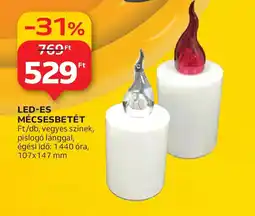 Auchan LED-ES MÉCSESBETÉT ajánlat