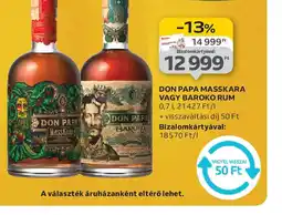 Auchan DON PAPA MASSKARA VAGY BAROKO RUM ajánlat