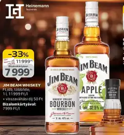 Auchan JIM BEAM WHISKEY ajánlat
