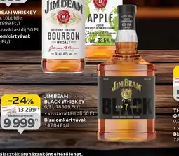 Auchan JIM BEAM BLACK WHISKEY ajánlat