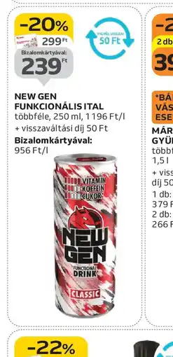 Auchan NEW GEN FUNKCIONÁLIS ITAL ajánlat
