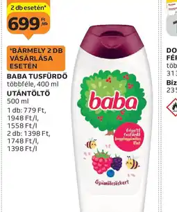 Auchan BABA TUSFÜRDŐ ajánlat
