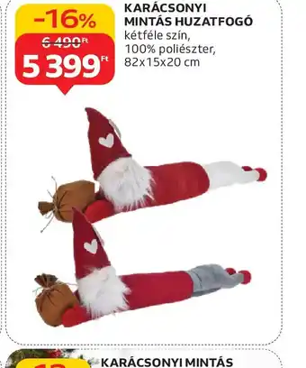Auchan KARÁCSONYI MINTÁS HUZATFOG ajánlat