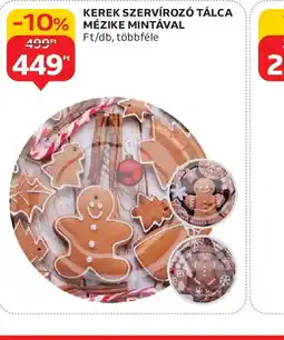 Auchan KEREK SZERVÍROZ TÁLCA ajánlat