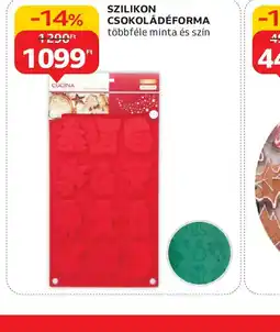 Auchan SZILIKON CSOKOLÁDÉFORMA ajánlat