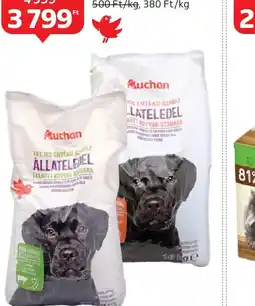 Auchan AUCHAN KEDVENC SZÁRAZ KUTYAELEDEL ajánlat