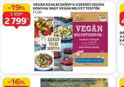 Auchan VEGÁN SZAKÁCSKÖNYV ajánlat