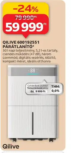 Auchan QILIVE 600192551 PÁRÁTLANÍT ajánlat