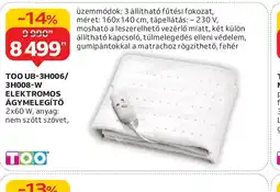 Auchan TOO ELEKTROMOS ÁGYMELEGÍTŐ ajánlat