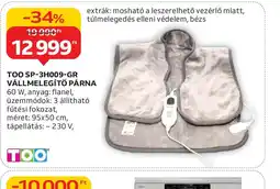 Auchan TOO VÁLLMELEGÍTŐ PÁRNA ajánlat