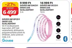 Auchan GOVEE H612CCD1 OKOS LED SZALAGFÉNY ajánlat