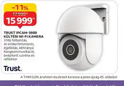 Auchan TRUST IPCAM-3900 KÜLTÉRI WI-FI KAMERA ajánlat