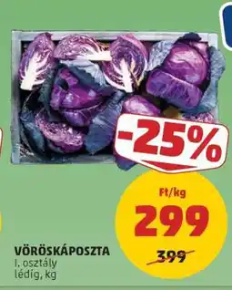 PENNY Vöröskáposzta ajánlat
