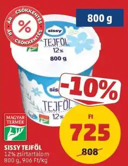 PENNY Sissy Tejföl ajánlat