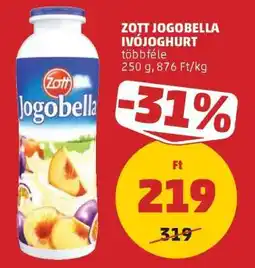 PENNY Zott Jogobella Ivójoghurt ajánlat