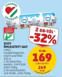 PENNY Sissy Ömlesztett Sajt ajánlat