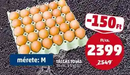 PENNY Tálcás Tojás ajánlat