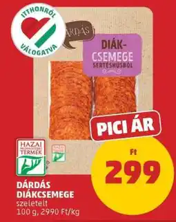 PENNY Dárdás Diákcsemege ajánlat