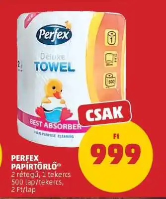 PENNY Perfex Papírtörlő ajánlat