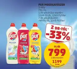 PENNY PUR Mosogatószer ajánlat