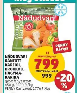 PENNY Nádudvari Rántott Karfiol, Brokkoli, Hagymakarika ajánlat