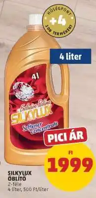 PENNY Silkylux Öblítő ajánlat