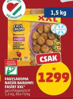 PENNY Fagylakoma Natúr Baromfi Fasírt XXL ajánlat
