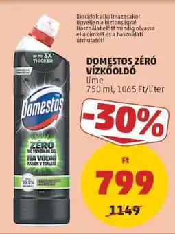 PENNY Domestos Zéró Vízkőoldó ajánlat