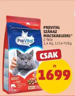 PENNY PREVITAL Száraz macskaeledel ajánlat