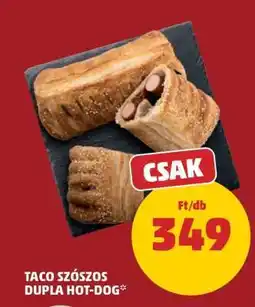 PENNY Taco Szószos Dupla Hot-Dog ajánlat