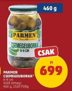 PENNY PARMEN CSEMEGEUBORKA ajánlat
